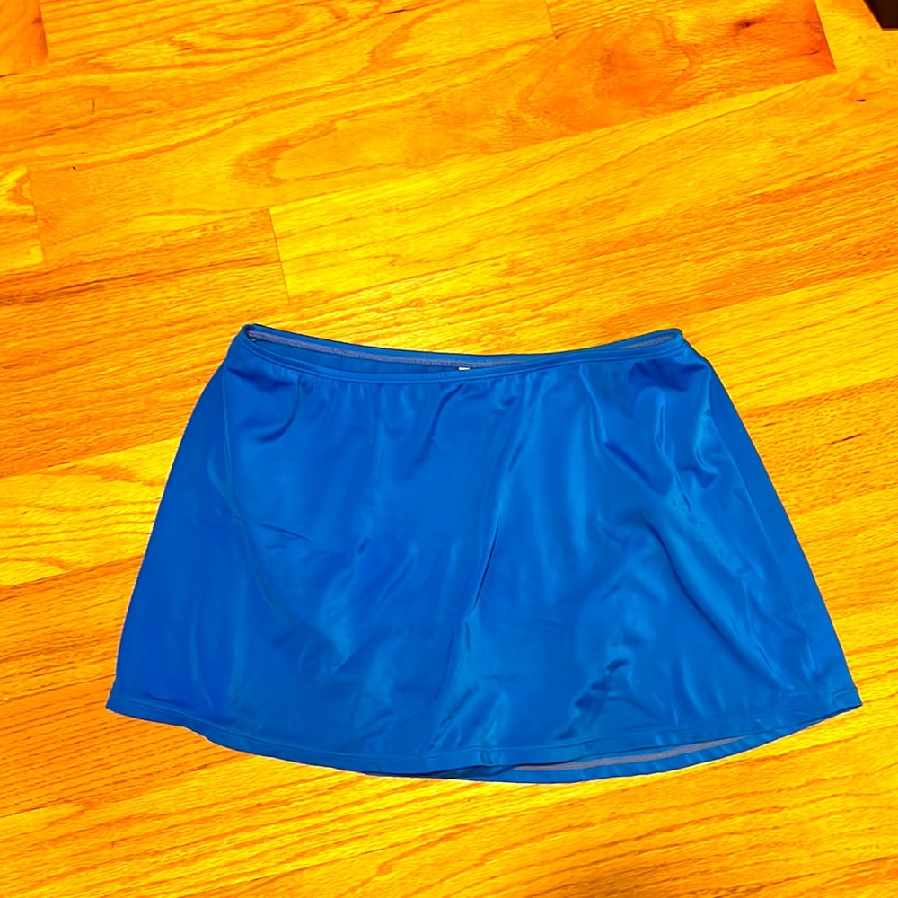 Jantzen swim skirt royal blue size 12